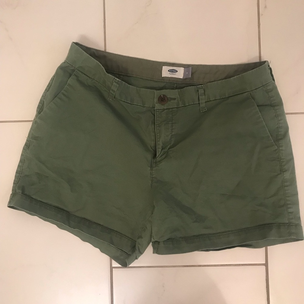 Old Navy Green Shorts - Excellent Condition